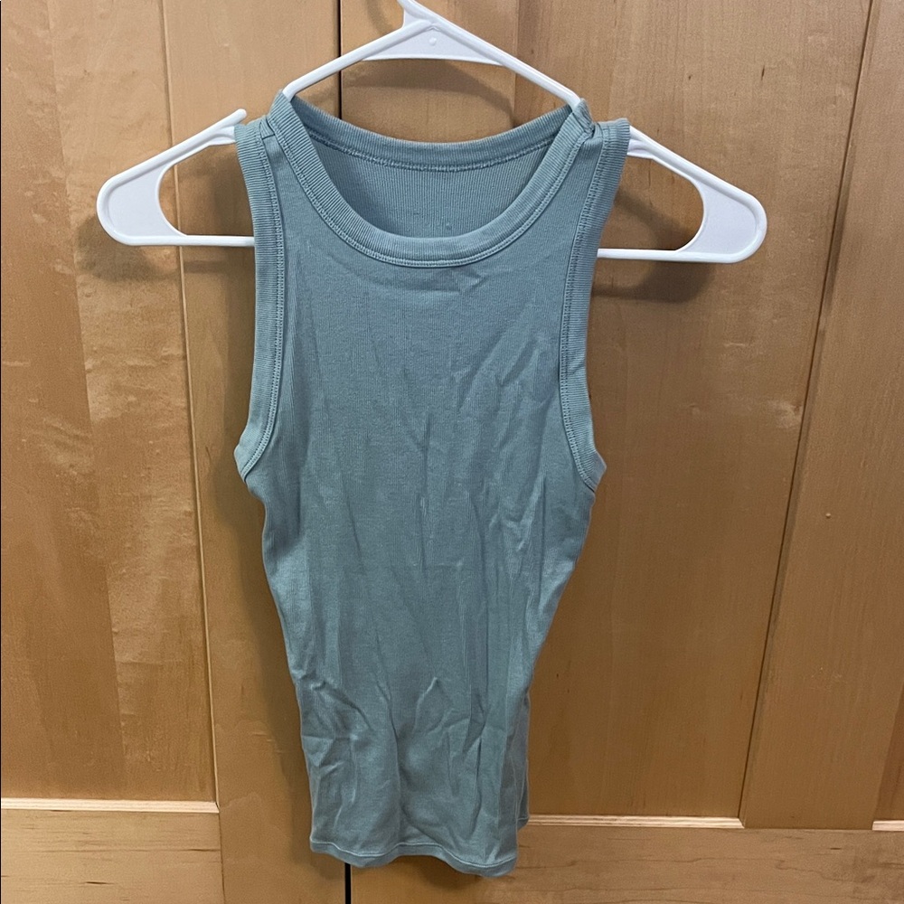a new day Sleeveless Blue Tank Top
